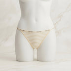 Pack of 3 Women’s Cotton Striped Briefs – Soft & Breathable Everyday Panties -2357