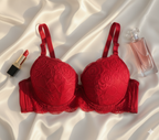 Flourish Wired Padded Lace Bra – Elegant Push-Up Support & Comfort for Bridal Wear 209