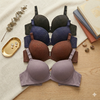Shezaib Pack of 2 Signature Double-Padded Comfort Push-Up Bra