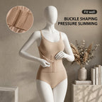 Seamless Butt Lifter & Tummy Control Bodysuit – Back Support Shaper -6889