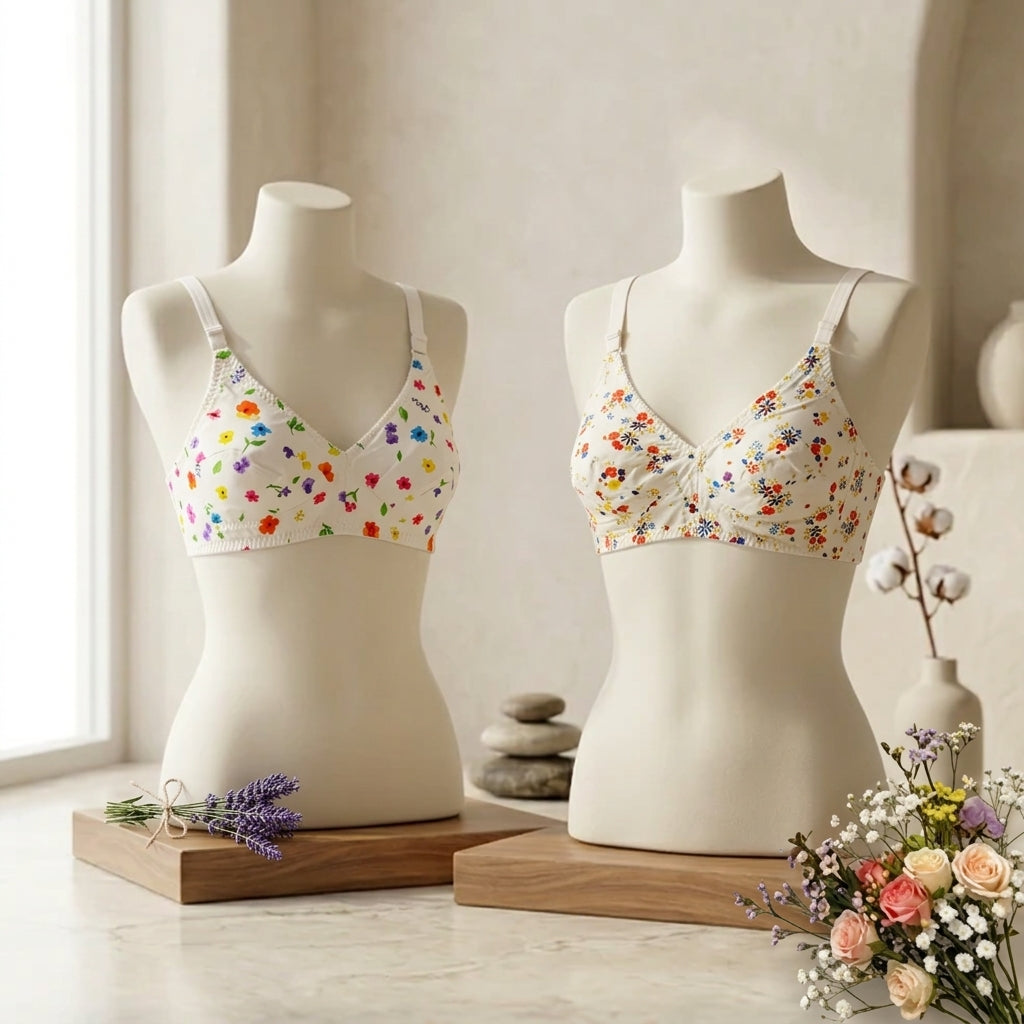 Shezaib Bloom Daily Comfort Non-Padded Bra Collection 005