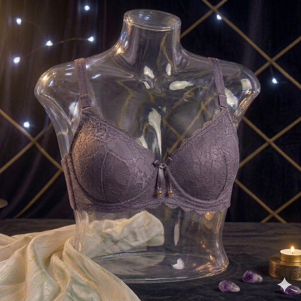 Shezaib Pack of 2 Premium Lace Comfort Push-Up Bra – 733