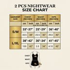 Shezaib 2 pcs silk Cami Sets Charming Style Short Non Padded Inner and Short Nighty 2409