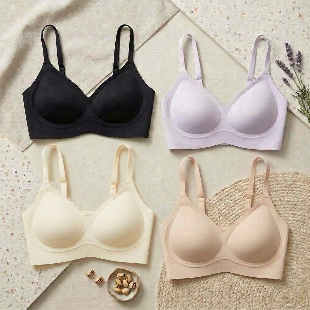 Women’s Seamless Padded Bra – Soft & Comfortable Everyday -8842