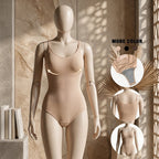 Seamless Tummy Control Bodysuit – Open-Bust Crotch Hook Sculpting Shaper-8026