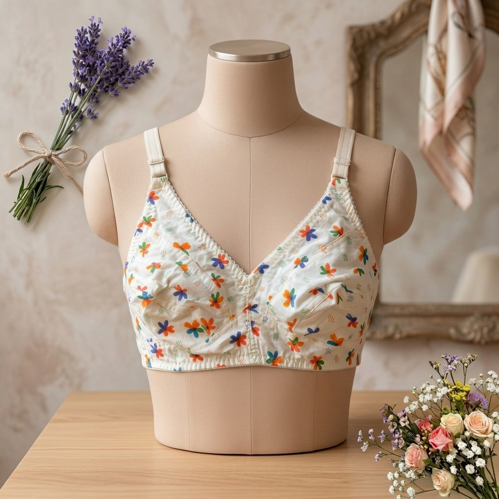 Shezaib Bloom Daily Comfort Non-Padded Bra Collection-1pcs 005