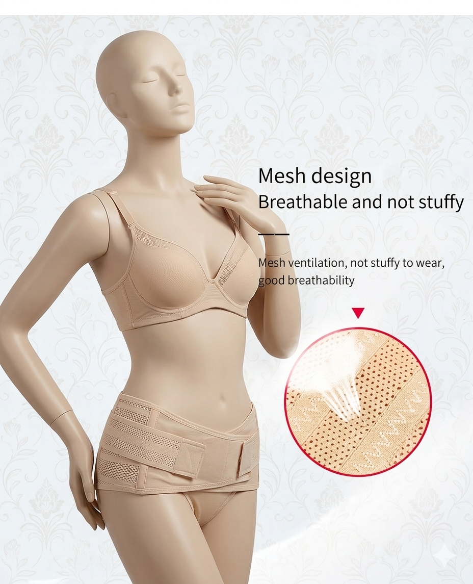 Flourish Maternity Belt Pregnancy Belly Band Back Support Abdominal Binder Back Brace - Back, Pelvic, Hip -6801