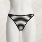Pack of 3 Women’s Cotton Striped Briefs – Soft & Breathable Everyday Panties -2357