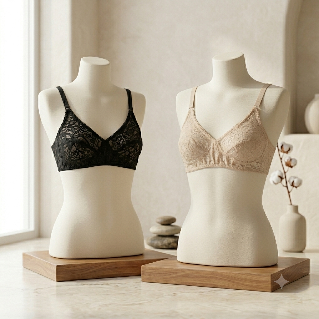 Flourish Pack of 2 Essence  See-Through Non-Padded Bra Duo 006