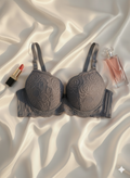 Flourish Wired Padded Lace Bra – Elegant Push-Up Support & Comfort for Bridal Wear 209
