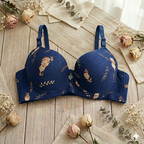 Pack of 2 Shezaib Elegant Embroidered Floral Padded Comfort Bra – Soft Texture & Premium Shape -937
