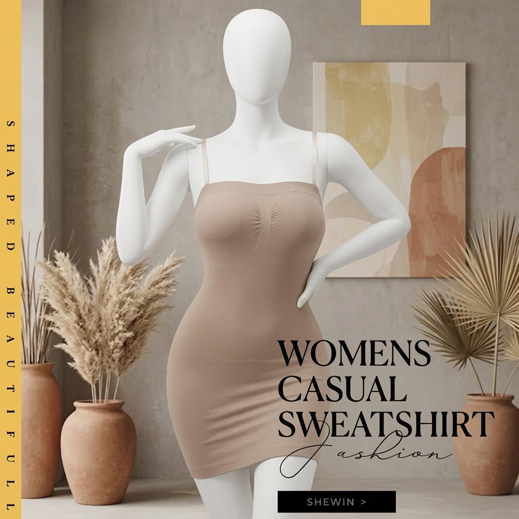 Seamless Body Shaper Slip Dress – Tummy Control & Perfect Under-Saree Petticoat -FP74