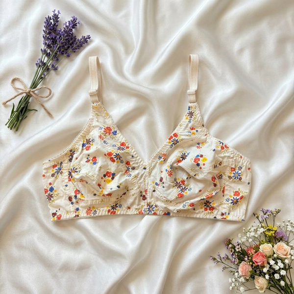 Shezaib Bloom Daily Comfort Non-Padded Bra Collection-1pcs 005