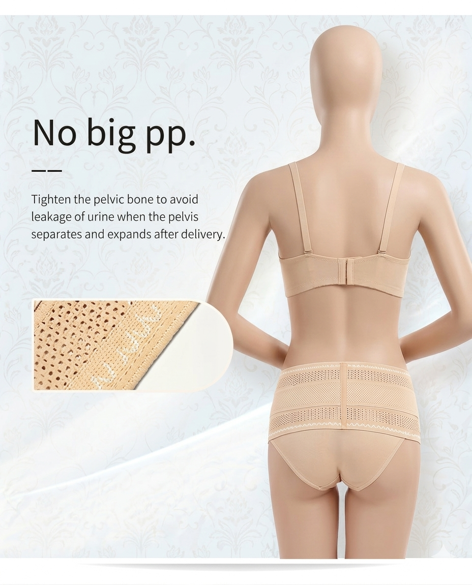 Flourish Maternity Belt Pregnancy Belly Band Back Support Abdominal Binder Back Brace - Back, Pelvic, Hip -6801