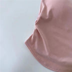 Shezaib New Pack Of 3 New Plain Soft Padded Spaghetti Top For Girls 213