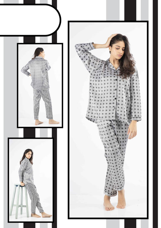 Shezaib Spade 2 pcs Pajamas Set