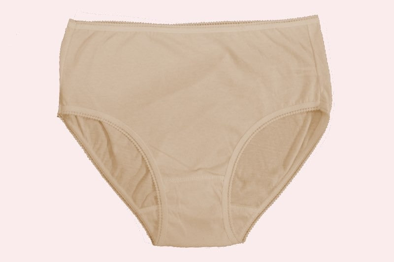 Flourish Combo Of 3 Plain 100% Cotton Panties For Women 517