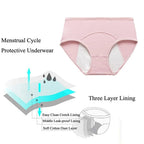 Flourish Pack Pack of 3 Low Waist High Quality Leak Proof Periods Panties