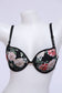 Shezaib Double Padded Wired and Push Up Flower Printed High Quality Adjustable Straps Back Closure Bra And Panty Set