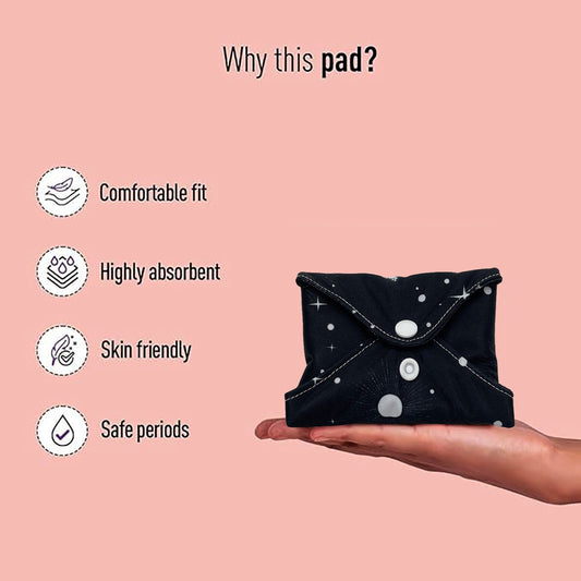 Shezaib New Waterproof Women Cloth Sanitary Napkin Menstrual Pad Reusable, Period Pads, Sanitary Pads