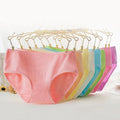 Shezaib Budget Pack Of 5 Comfortable Cotton Brief Women Seamless Underwear Panties
