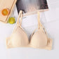 Pack Of 2 New Women's Sexy Double Strap Push Up Deep V Neck Triangle Padded Adjustable Straps Bra 223