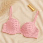 Shezaib Premium Wired Padded Polka-Dot Everyday Bra – 7057