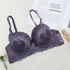 Pack Of 2 Double Padded Wired Lace Bra – Bridal & Everyday Stylish Support 8216