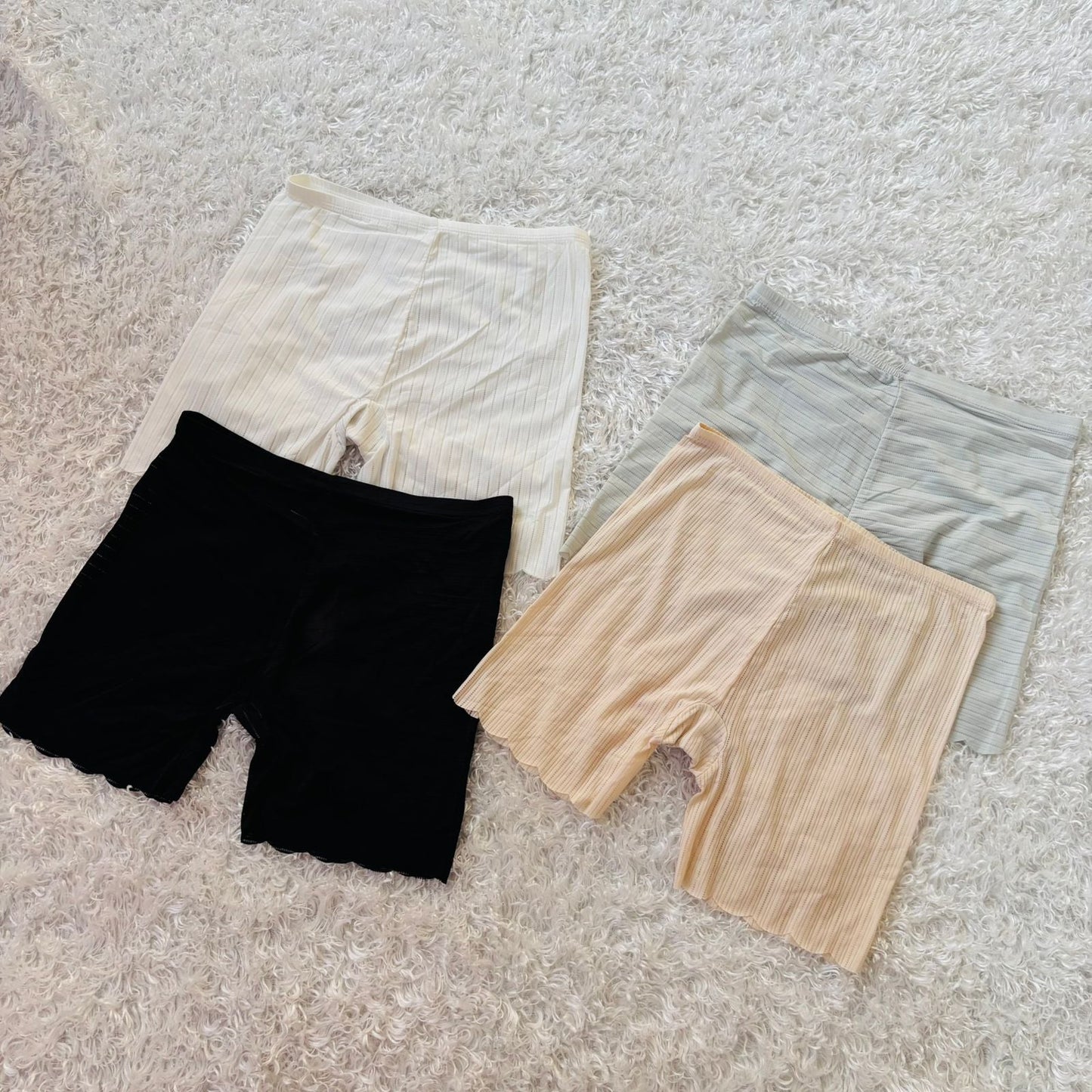 Shezaib Pack of 2 Ribbed Mesh Boxer Shorts – Breathable, Stretchy & Lightweight Comfort 1996