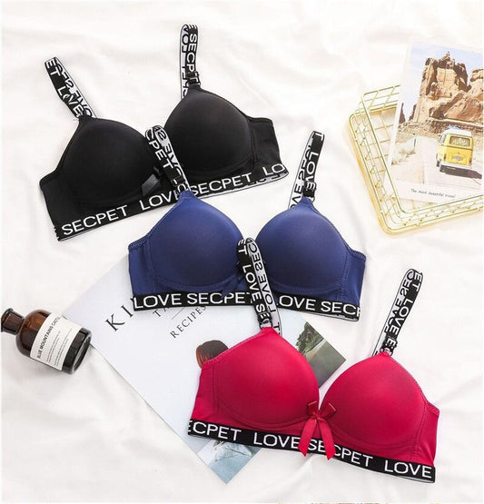 Flourish Pack Of 3 LOVE SECPET Soft Padded Wireless Bra (3367)
