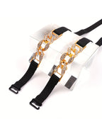 2pcs - Chain Connection Shoulder Straps, Invisible Anti-Slip Lingerie Straps, Women'S Lingerie And Lingerie Additions