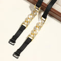2pcs - Chain Connection Shoulder Straps, Invisible Anti-Slip Lingerie Straps, Women'S Lingerie And Lingerie Additions