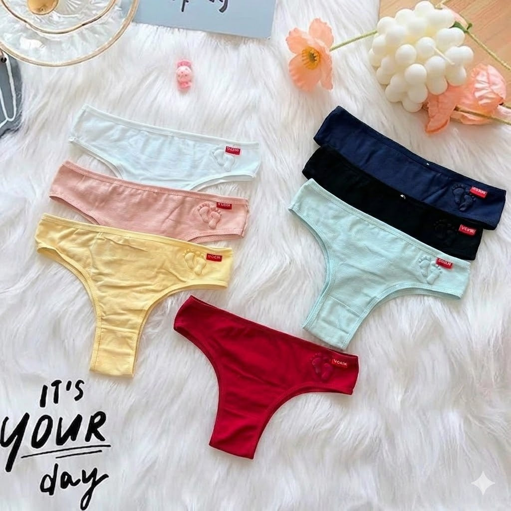 Shezaib Soft Cotton Panty Pack of 3 – Random Colors