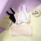 Shezaib   pack of 3 Teenagers Elegant Floral Lace Camisole Bra Pack