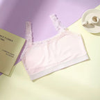Shezaib   pack of 3 Teenagers Elegant Floral Lace Camisole Bra Pack