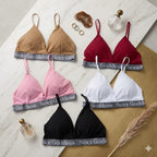 Shezaib Pack of 3 Seamless Cotton Triangle Cup Bralette 125