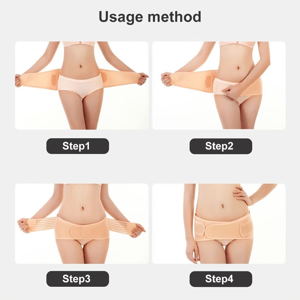 Maternity Belt Pregnancy Belly Band Back Support Abdominal Binder Back Brace - Back, Pelvic, Hip -6801