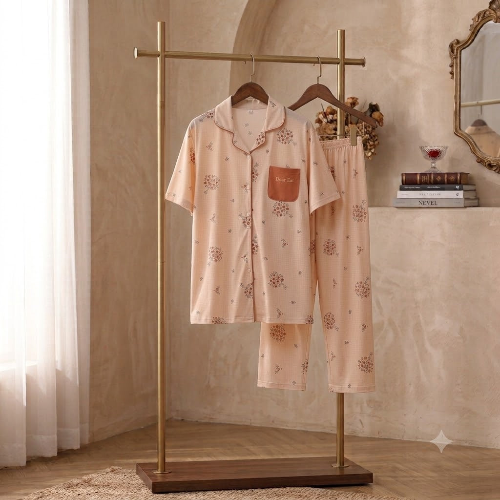 Women’s Soft Night Suit Set – Perfect for Home & Lounging