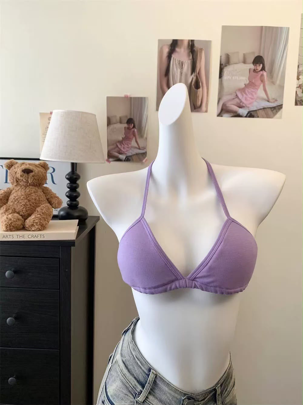 Women’s Padded Triangle Bikini Top - 164