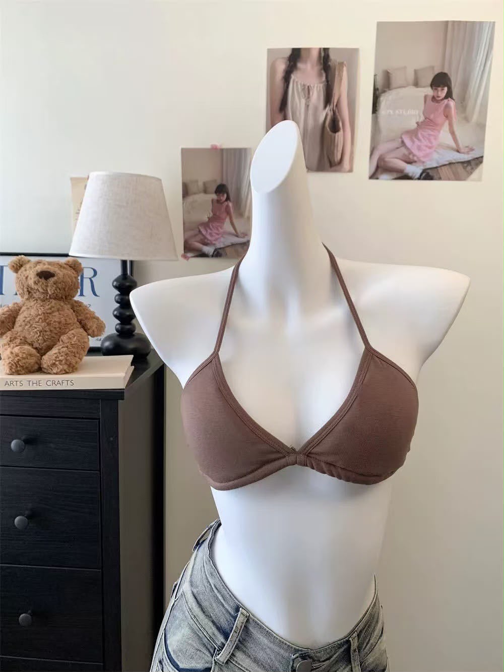 Women’s Padded Triangle Bikini Top - 164
