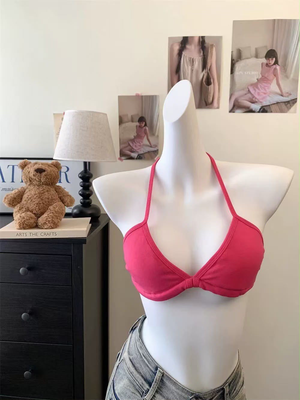 Women’s Padded Triangle Bikini Top - 164