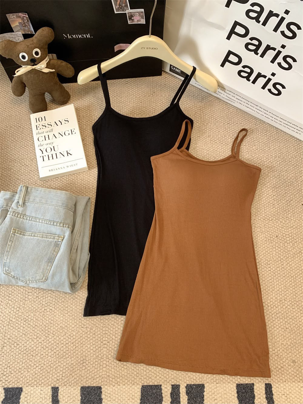 Women’s Padded Cami Slip – Comfortable Camisole & Undershirt 6881