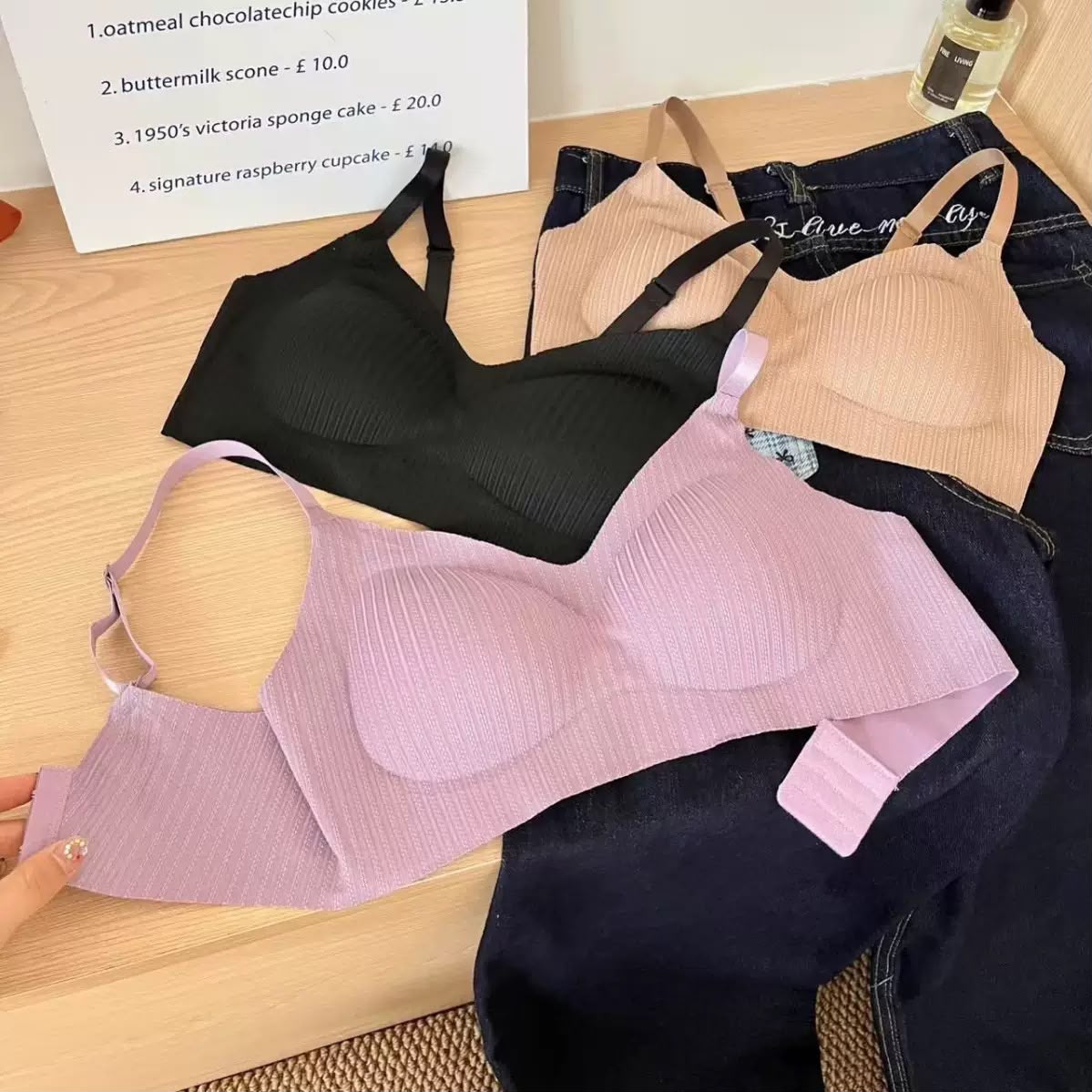 Soft Comfort Padded Bra – Everyday Support & Smooth Fit -8989 Seamless Bra