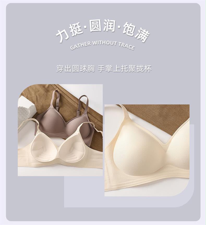 Premium Seamless Wireless Padded Bra Combo -Palm Treasure