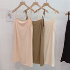 Women's Adjustable Spaghetti Strap Cami Slip Dress – Ultra-Soft Inner Wear & Loungewear-207