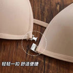 Stylish Front Closure Triangle Cup Bra with Convertible Adjustable Straps -k164