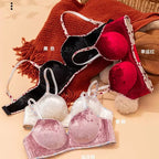 Super Thick 6cm Ultra Push Up Velvet Bra - Wireless Seamless  Bralette -21 Velvet BRA