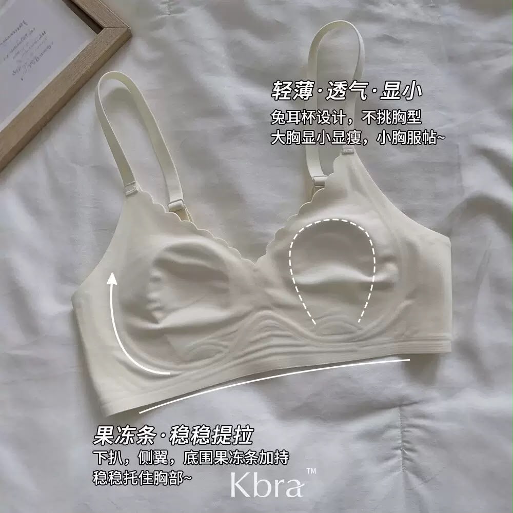 Soft Padded Wireless Comfort Bralette – All-Day Everyday Bra -802