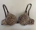 Leopard Print Front-Closure Push-Up Bra – Bold Style & Everyday Comfort -1501 Leopard