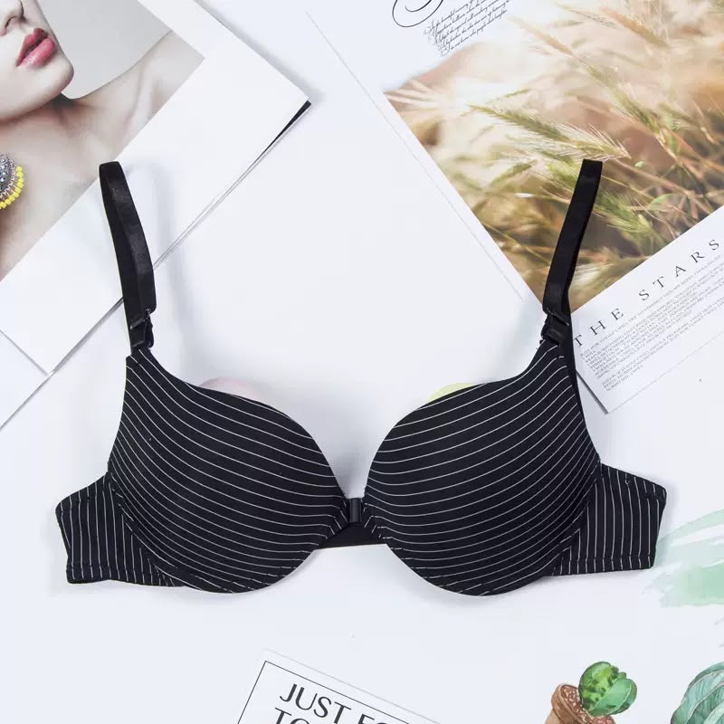 Seamless Front-Closure Push-Up Bra – Classic  Everyday Comfort-1501